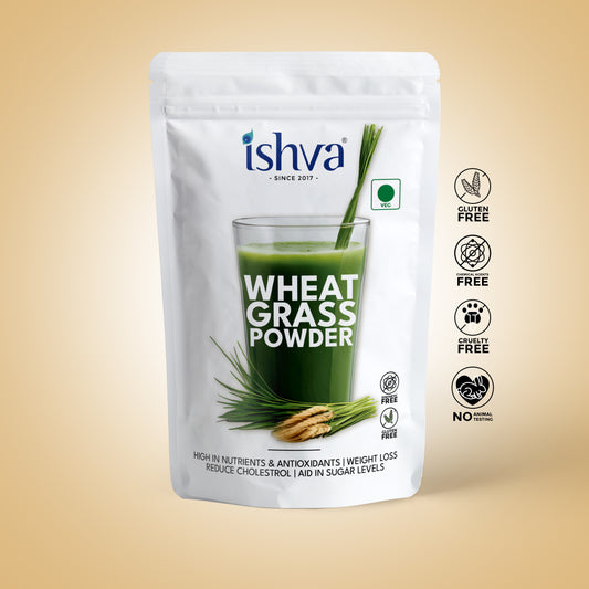 Ishva Wheatgrass Powder for Juice