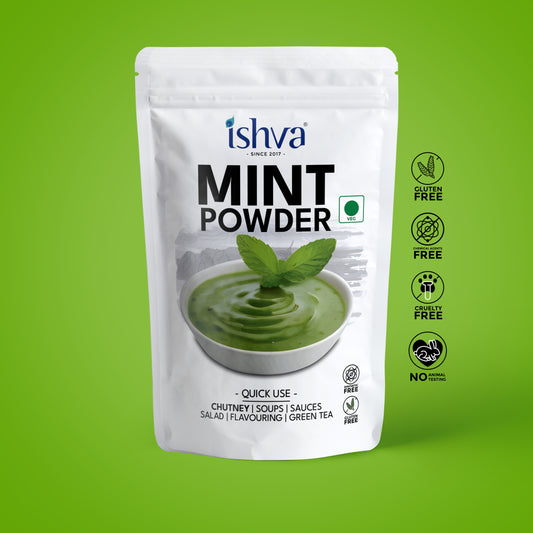 Ishva Mint Powder - Flavor for Chutney's