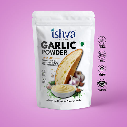 Ishva Garlic Powder - Flavor for Dip