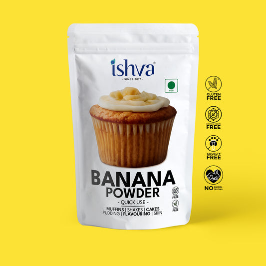 Ishva Banana Powder - Flavor for Muffins