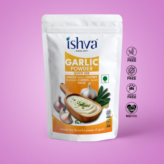 Ishva Garlic Powder - Flavor for Sauce