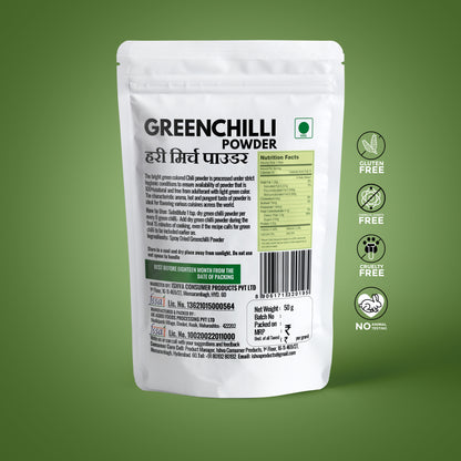 Ishva Green Chili Powder - Flavor for Your Culinary Creations!