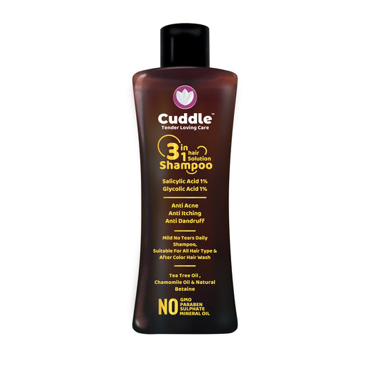 Cuddle 3 in 1 Hair Solution Shampoo 200 ml
