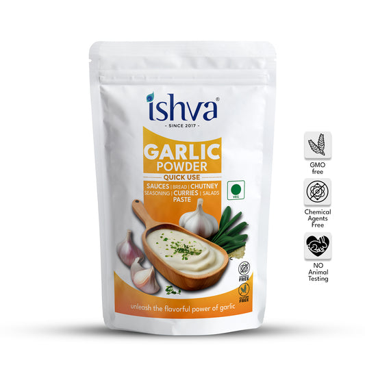 Ishva Garlic Powder - Flavor for Sauce