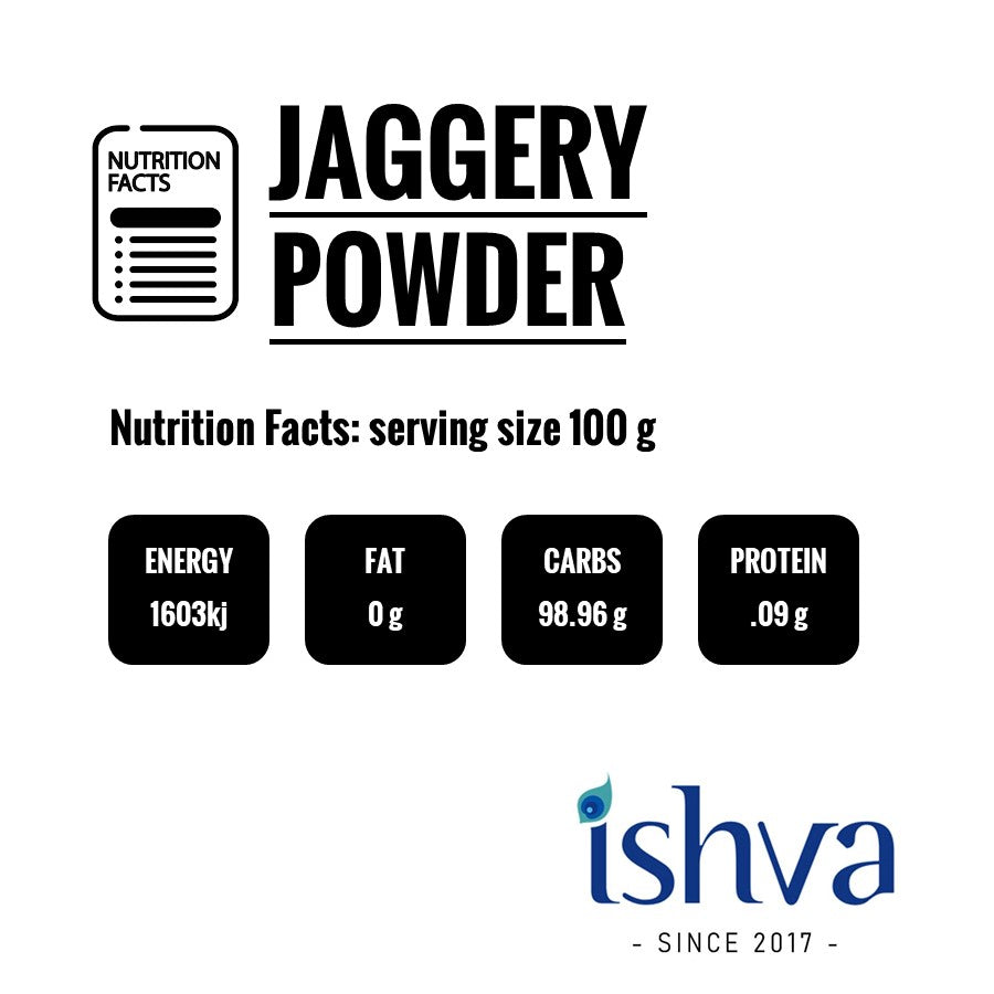 Ishva Jaggery Powder 500g - Nature's Sweet Essence