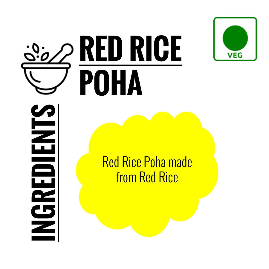 Ishva Red Poha 500g