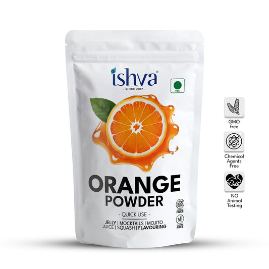 Ishva Orange Powder - Flavor for Jelly