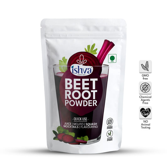 Ishva Beetroot Powder - Flavor for Juice