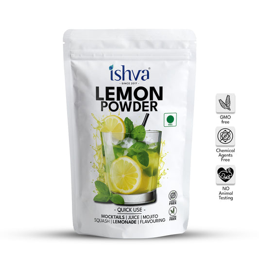 Ishva Lemon Powder - Flavor for Mocktail