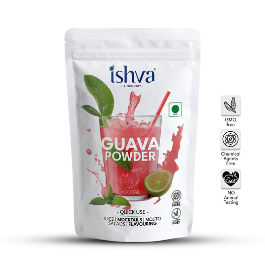 Ishva Guava Powder - Flavor for Mocktails