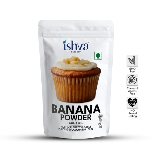 Ishva Banana Powder - Flavor for Muffins