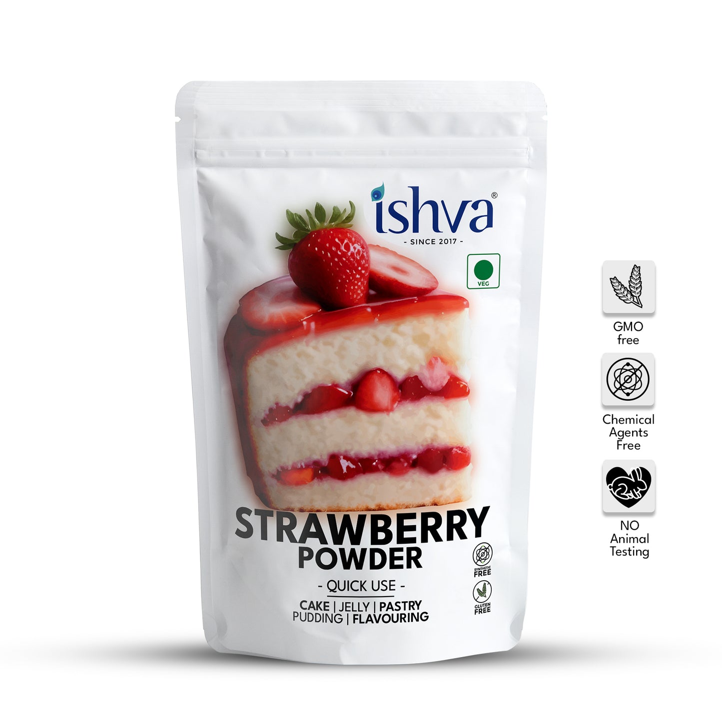 Ishva Strawberry Powder - Flavor for Pastries