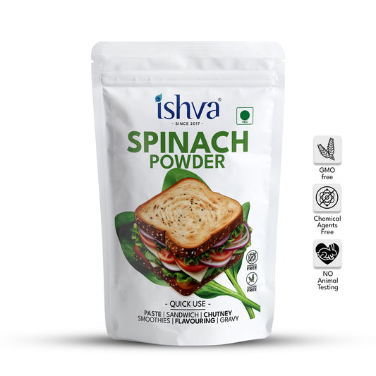 Ishva Spinach Powder - Sandwich Flavors