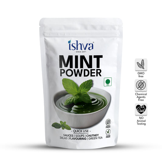 Ishva Mint Powder - Flavor for Sauce