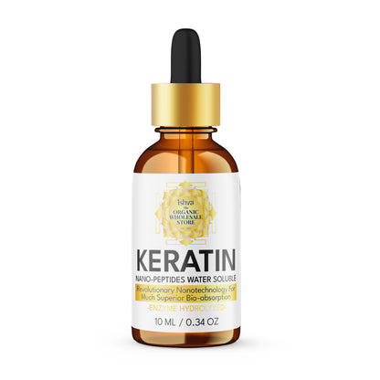 Ishva Keratin Nano-Peptides Water Soluble 10 ml | Paraben Free