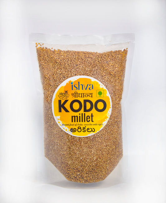 Ishva Kodo Millet 500g - Nature's Nutrient Powerhouse